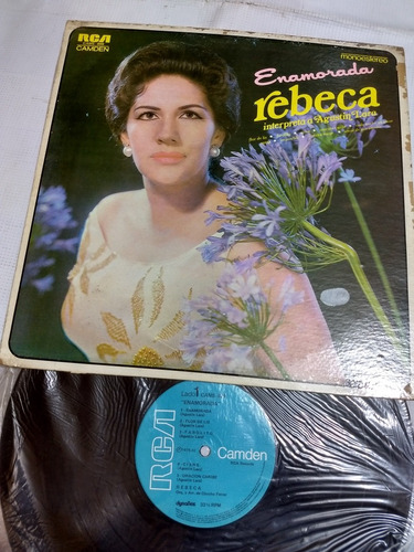 Rebeca Enamorada Flor De Lis Disco De Vinil Original 