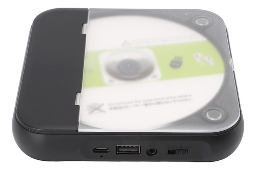Reproductor De Cd Bt Portátil De Estilo Retro Con Altavoces