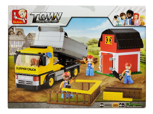 Camión Volquete Block Armable 384 Pcs M38-b0552 Sluban