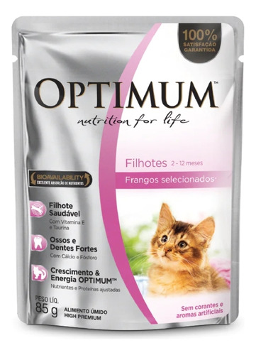 Alimento Húmedo Optimum Gaticos Pack*5