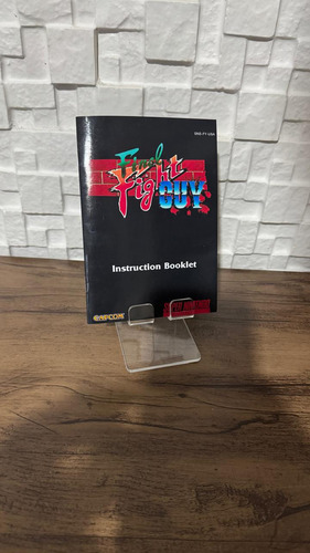 Manual Final Fight Guy Para Snes