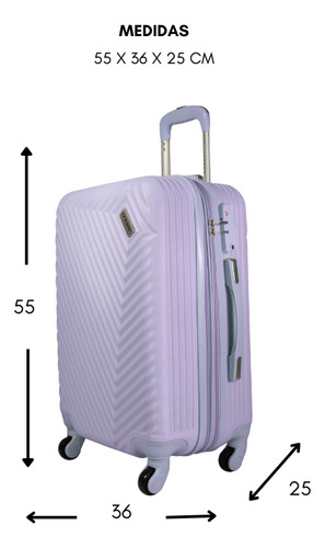 Maleta Ikarus Mitho Chica 20 Pulgadas 10 Kilogramos