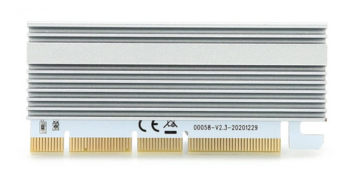 Adaptadora Pcie 32 Gbps Vertical X16 M.2 Nvme Enchufable