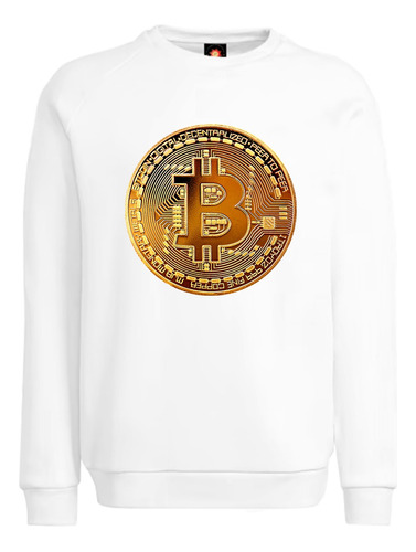 Buzo Estampado Varios Diseños Bitcoin Moneda De Oro