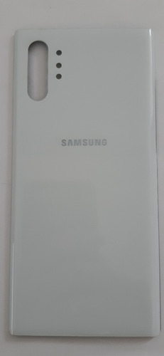 Tampa Traseira Galaxy Note 10 N975 Plus Branc Vidro 100% Nov