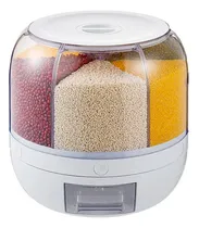 Comprar Dispensador De Grano Cereal Gadnic 6 dispensadores Giratorio Cocina GRAM947