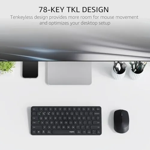 Rapoo Combo De Teclado Y Mouse Multidispositivo