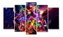 Comprar Quadro Mosaico 5 Peças Vingadores Ultimato Avengers Tops