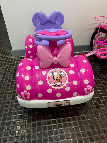 Carro Montable De Minie Mouse Niña