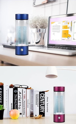 2 Pcs Máquina Ionizadora De Agua De Hidrógeno Portátil