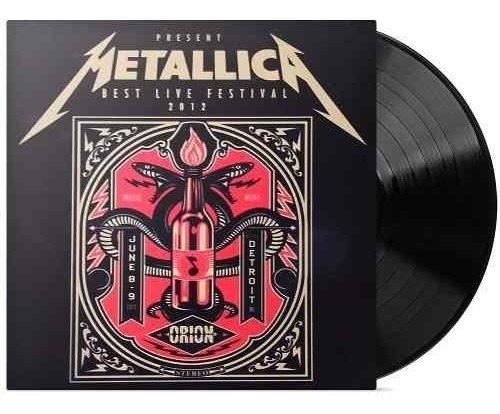 Melhor disco de vinil do festival ao vivo do Metallica, novo álbum ao vivo