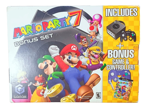 Gamecube Edicion Mario Party 7 Con Juego.