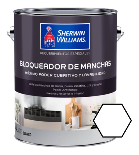 Probase Fondo Bloqueador Manchas Sherwin Williams 4 Litros