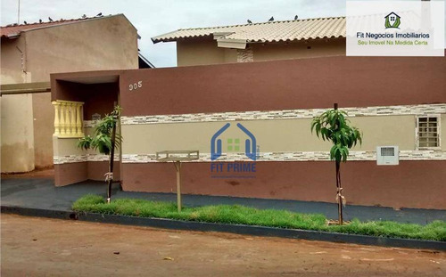Casa Com 3 Dormitórios À Venda, 70 M² Por R$ 210.000,00 - Jardim Caetano Ii - São José Do Rio Preto/sp - Ca0746