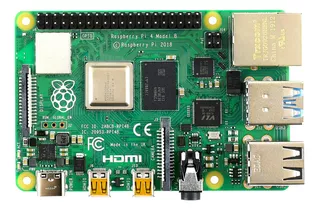 Kit Raspberry Pi 4 8gb Element14 + Fuente + Gabinete + Disip