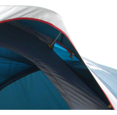 Carpa tipo iglú Laredo Gt con techo para 8/9 personas, gris y azul