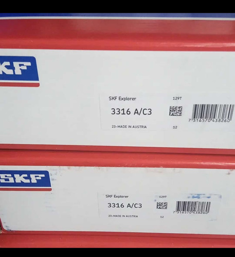 Rodamientos 3316 A/c3 Marca Skf 