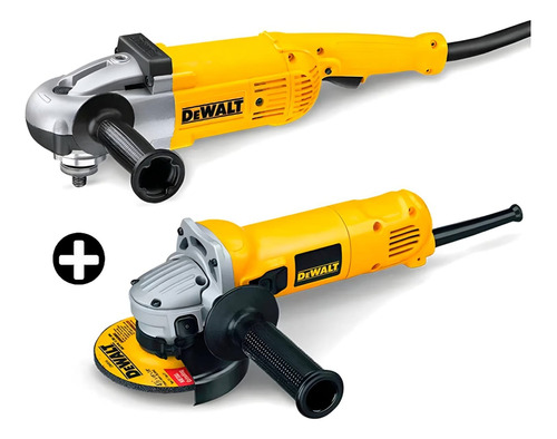 Amoladora 2400 Wats + Amoladora 700 Wats Dewalt- Super Combo