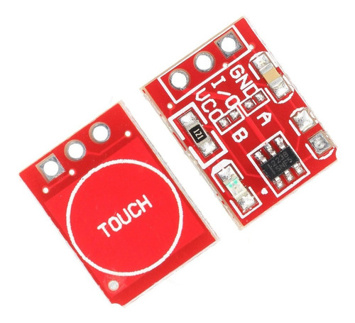 Módulo Ttp223 Touch Capacitivo Tactil Arduino Wemos X10