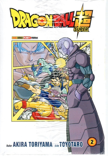 Dragon Ball Super N° 02 - Em Português - Editora Panini - Formato 13,5 X 20 - Capa Mole - Bonellihq 2 Cx472 J23