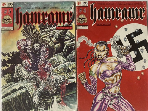 Hamramr, Nº 3 Y Nº 4, Mike Ratera, Comic, F14b7 (Usado)