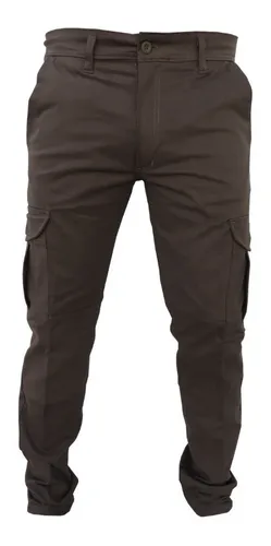 Pantalon Cargo Elastizado Chupin Hombre Gaucho Trabajo Moda