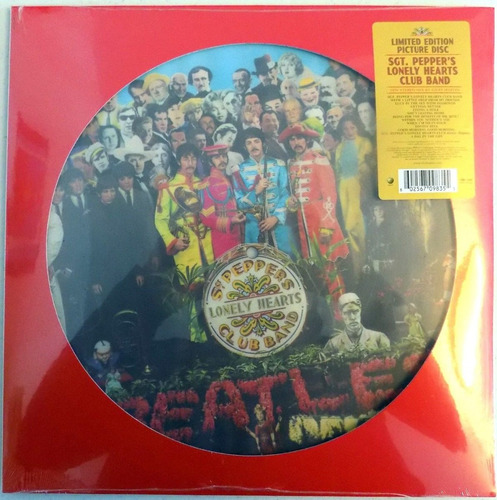 The Beatles Sgt. Pepper's Vinilo Picture Nuevo Y Sellado