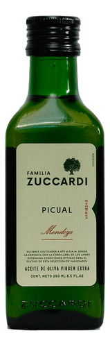 Azeite Zuccardi Picual Extra Virgem 250 Ml