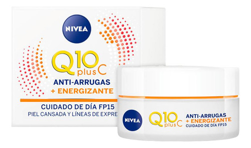 Crema Facial Energizante Nivea Q10 Energy Dia 15fps 50ml