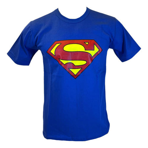 Superman Remera Algodon Superheroe Dc Comics