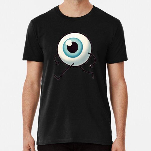 Remera Globo Ocular Con Piernas Algodon Premium