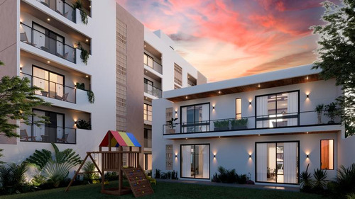 Venta Departamento De 2 Habitaciones En Privada En Temozón Norte