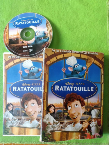Ratatouille - Dvd Original - Caja De Cartón 