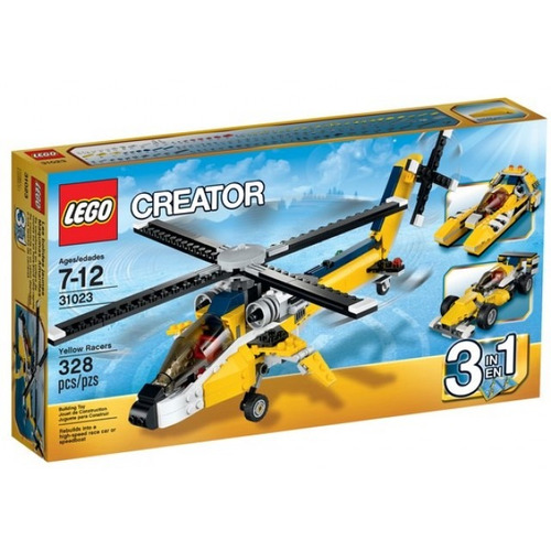 Lego Creator Veiculos Amarelos De Competição 31023