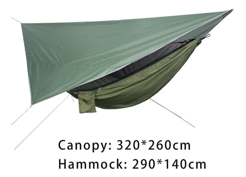 New Hamaca Resistente For Camping Con Protección Solar