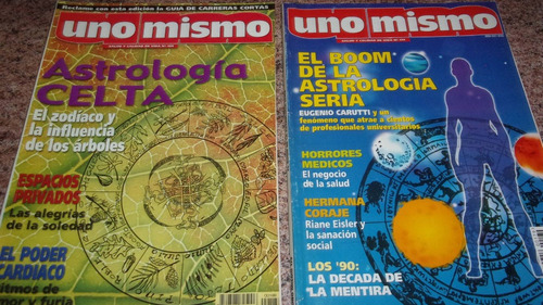 Revistas Uno Mismo Astrología Celta Y Otras / Muy Buen Est