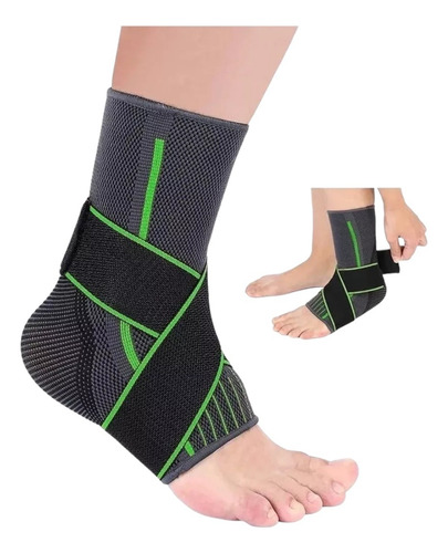 Tobillera Deportiva De Doble Compresión Ajustable