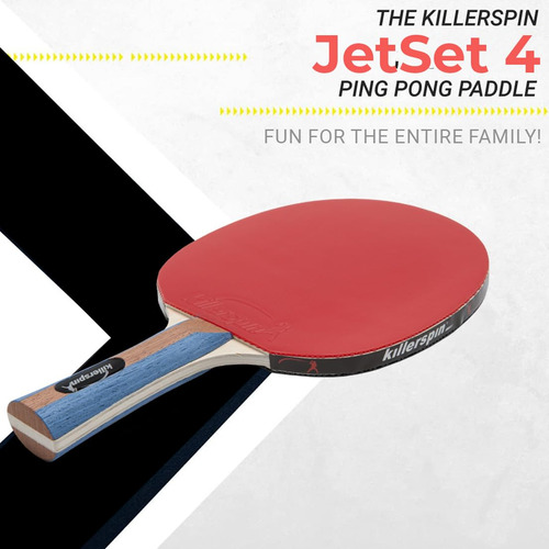 Juego De 4 Paletas De Tenis De Mesa Y 6 Pelotas De Ping Pong Multi