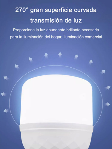 50pzs Lámpara Led Alta Potencia 30w (equiv. 300w) Luz De Día