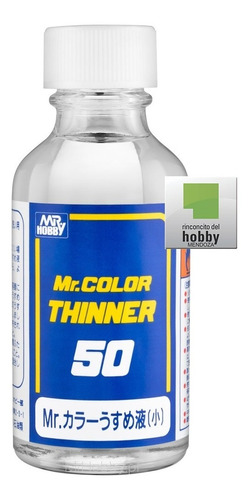 Mr Hobby Mr. Color Thinner 50ml Rdelhobby Mza