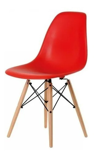 Pack 3 Sillas Eames Rojas