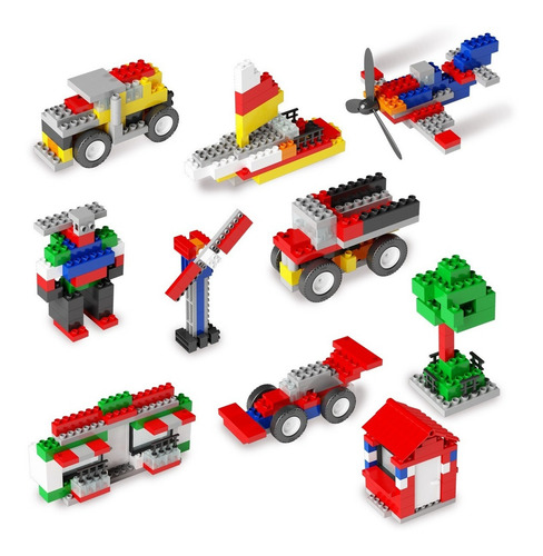 Bloques para armar Rasti Mix 01-1058 200 piezas en caja