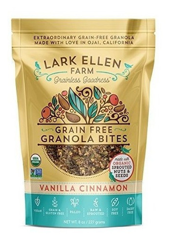 Lark Ellen Farm Grane Graite - Granola Sin Grano, Vainilla