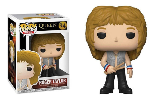 Funko Pop Roger Taylor #94 Queen Jugueterialeon