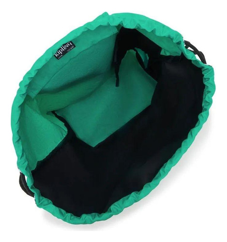 Mochila Média New Fundamental Kipling Rapid Green