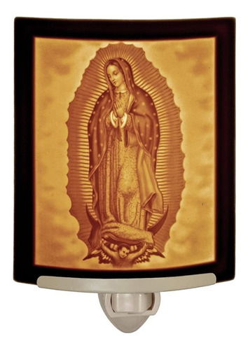 Nuestra Señora De Guadalupe - Madre María Porcelana Curvada 