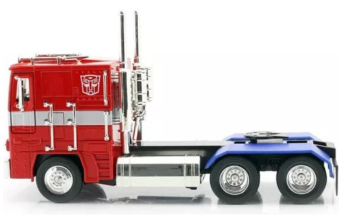 Optimus Prime Autobot Transformers Trailer G1 Jada Esc 1:67