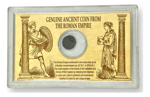 Genuina Moneda De Cobre Del Imperio Romano Año 378 D C