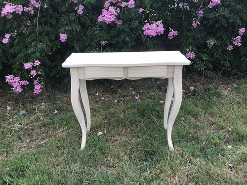 Dressoire, Mesa De Arrime,recibidor,dos Cajones Vintage