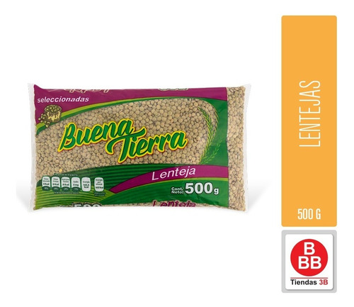 Lentejas Buena Tierra 500 G